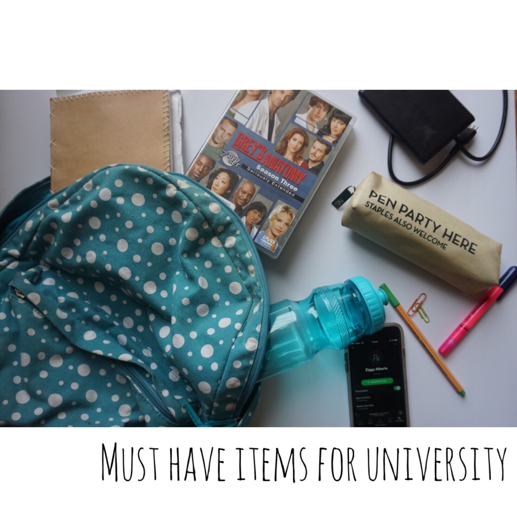 Must Have Items for University