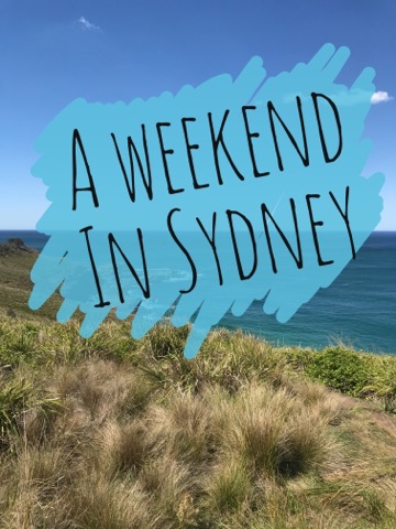 A weekend in Sydney