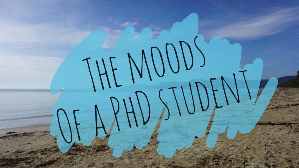 The Moods of a PhD Student