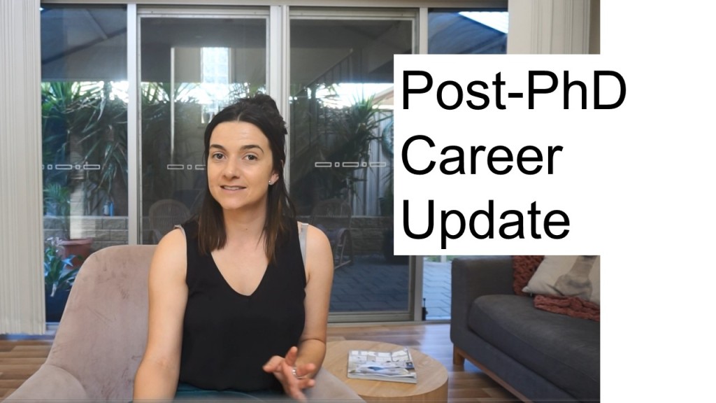 Navigating Careers Post PhD; Update